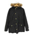 アデイインザライフユナイテッドアローズ A day in the life UNITED ARROWS ラクーンファー ハーフダウン コート メンズ import:L