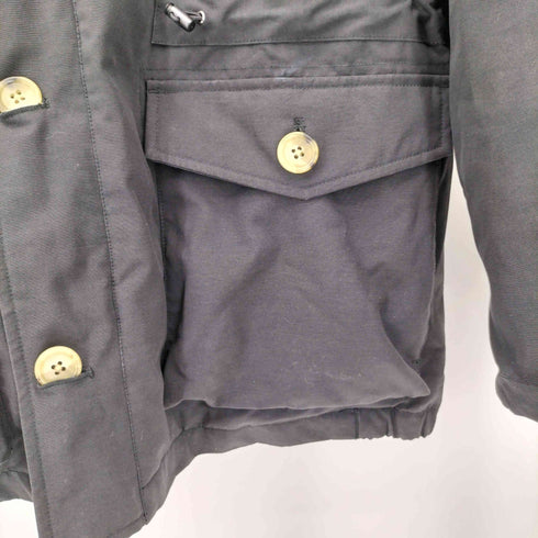 アデイインザライフユナイテッドアローズ A day in the life UNITED ARROWS ラクーンファー ハーフダウン コート メンズ import:L