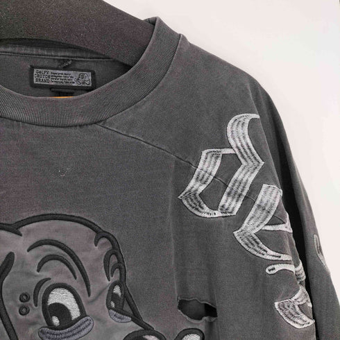 ガルフィー GALFY 病みに染まりしロンTEE メンズ JPN:M