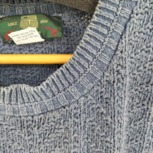 オービス ORVIS 90s USA製 コットン ニット メンズ import:L
