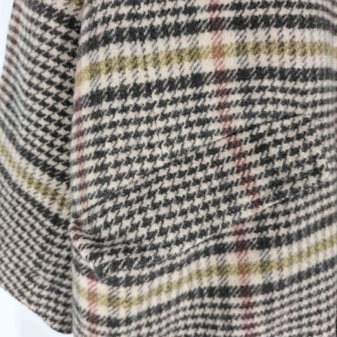 フリークスストア FREAKS STORE 尾州 BISHU ウールチェックオーバーコート メンズ JPN:M