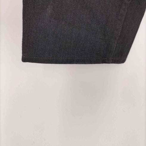 シオタ CIOTA 25SS STRAIGHT 5 POCKET PANTS Black ブラック スビンコットン 13.5oz ストレートジーンズ メンズ  JP 32