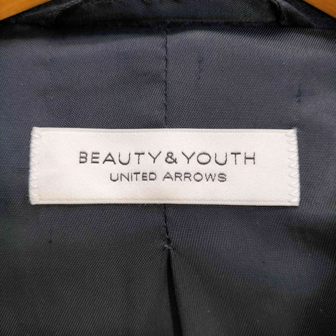 ビューティーアンドユースユナイテッドアローズ BEAUTY & YOUTH UNITED ARROWS Wフェイス メルトン レイズドネック コート メンズ JPN:M