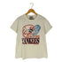 エムエルビー MLB The Game 袖シングル 裾ダブル プリント クルーネックTシャツ メンズ import:L