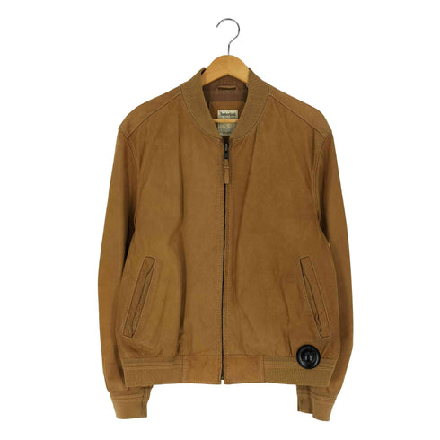 ティンバーランド Timberland ヘリテージボンバージャケット カウレザーブルゾン メンズ import:M