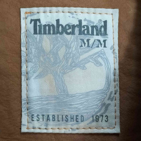 ティンバーランド Timberland ヘリテージボンバージャケット カウレザーブルゾン メンズ import:M