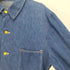ラングラー Wrangler 70s BLUE BELL QUALITY CORTタグ 金ボタン 4ポケ デニムカバーオールジャケット メンズ 44