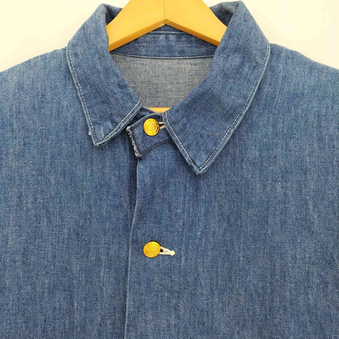 ラングラー Wrangler 70s BLUE BELL QUALITY CORTタグ 金ボタン 4ポケ デニムカバーオールジャケット メンズ 44