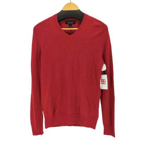 バナナリパブリック BANANA REPUBLIC EXTRA FINE MERINO vネックニット メンズ import:M