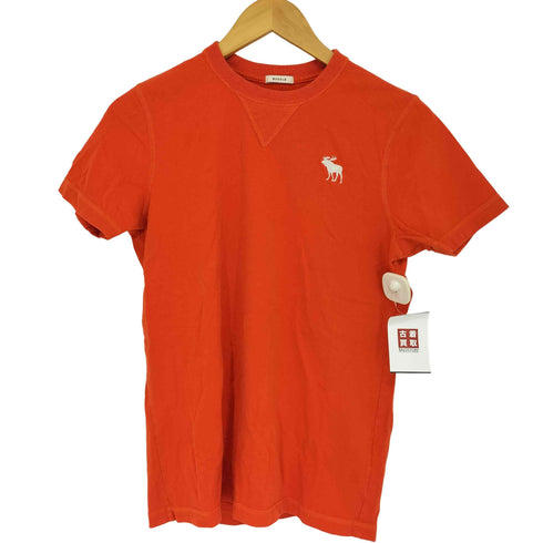 アバクロンビーアンドフィッチ Abercrombie & Fitch 前Vガゼット Tシャツ メンズ JPN:S
