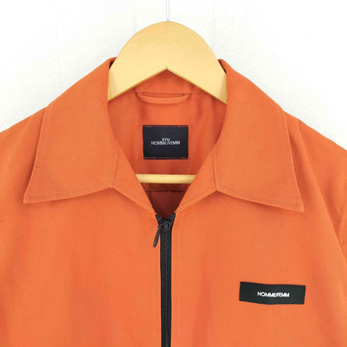 シュウオムフェム SYU. HOMME/FEMM ロゴパッチ ジップアップジャケット メンズ JPN:1