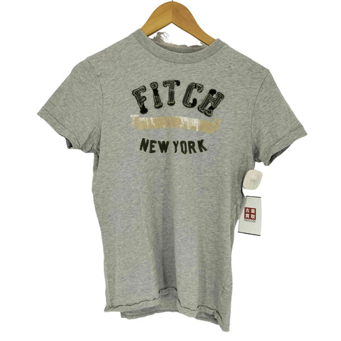 アバクロンビーアンドフィッチ Abercrombie & Fitch ワッペンデザイン Tシャツ メンズ JPN:S