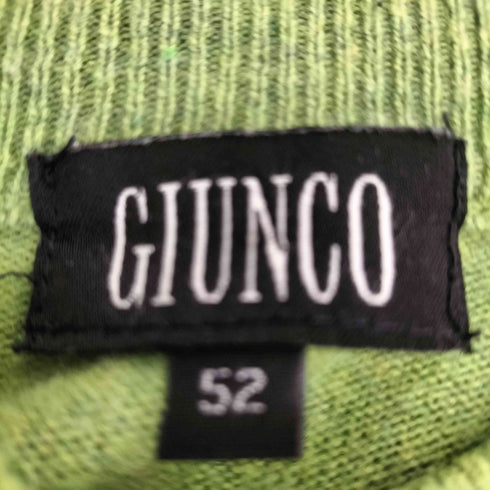 GIUNCO カシミヤ混 vネックニット メンズ JPN:52
