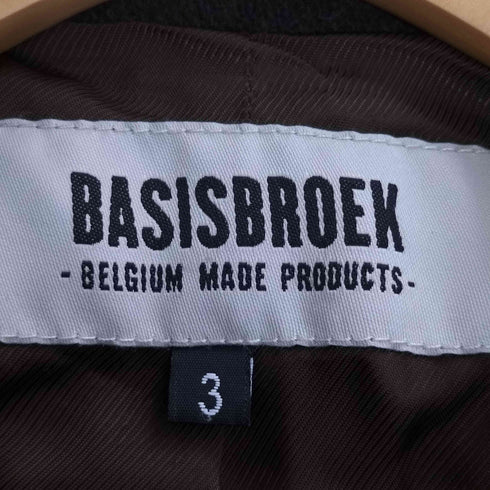 バージズブルック BASISBROEK EGG コート チェスターコート メンズ JPN:3