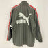 プーマ PUMA 90s ヒットユニオン製 背面ロゴプリント 裾ドローコード ストライプトラックジャケット メンズ L