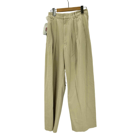 ロクビューティーアンドユースユナイテッドアローズ 6 BEAUTY & YOUTH UNITED ARROWS C/R TUCK PT コットン レーヨン タック パンツ メンズ 32