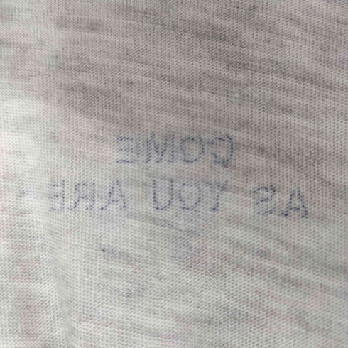 COME AS YOU ARE 両面プリントクルーネックTシャツ レディース