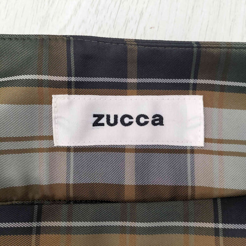 ズッカ ZUCCa ウエストデザイン チェックパンツ レディース JPN:S