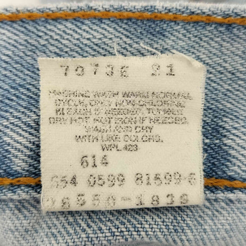 リーバイス Levis 90S USA製 550 ボタン裏554刻印 デニムパンツ ショーツ レディース W29 L00