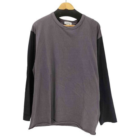トーン tone 25SS アーム バイカラー コットン L/S Tシャツ メンズ JPN:3