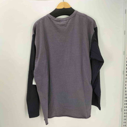 トーン tone 25SS アーム バイカラー コットン L/S Tシャツ メンズ JPN:3