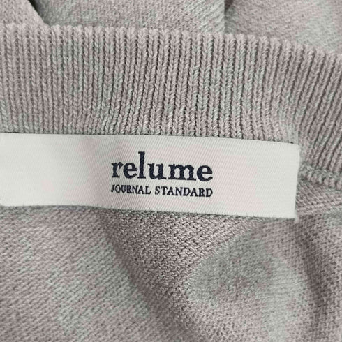 ジャーナルスタンダードレリューム JOURNAL STANDARD relume 25SS 接触冷感 / ウォッシャブルクールポンチョプルオーバー レディース