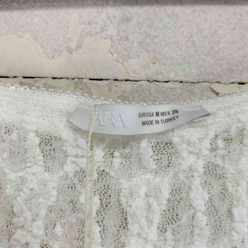 ザラ ZARA フレアレースロングスカート レディース JPN:M