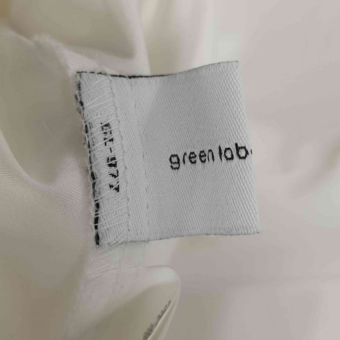 グリーンレーベルリラクシング GREEN LABEL RELAXING フレアスリーブ クロップド シャツ -マシンウォッシャブル・UVカット- レディース