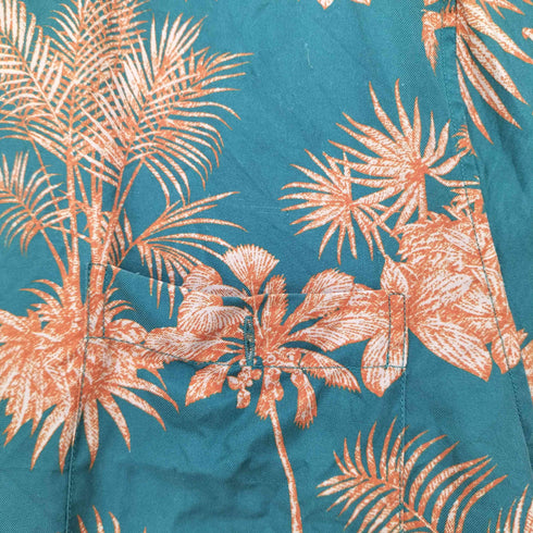 トリリチャード TORI RICHARD シルク100 総柄アロハシャツ メンズ import:M