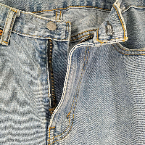 リーバイス LEVI STRAUSS&CO 505 ストレートデニムパンツ メンズ W33 L32