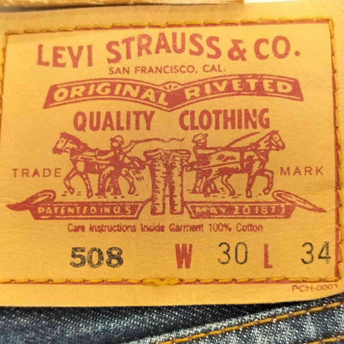 リーバイス Levis ボタン裏559 508 ジップフライデニムパンツ メンズ W30 L34