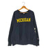 チャンピオン Champion 00S メキシコ製 MICHIGAN REVERSE WEAVE ラバープリント スウェット メンズ import:XL