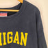 チャンピオン Champion 00S メキシコ製 MICHIGAN REVERSE WEAVE ラバープリント スウェット メンズ import:XL
