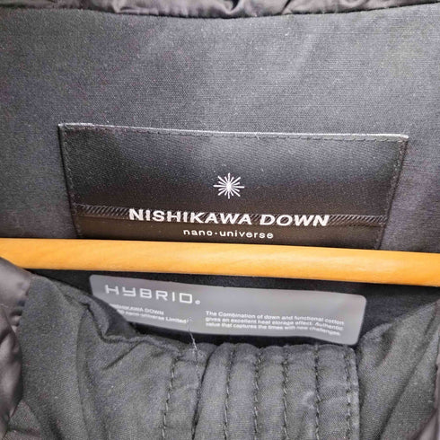 ナノユニバース NANO universe NISHIKAWA DOWN HYBRID EAST 西川ダウン アークティック ダウンジャケット メンズ JPN:M