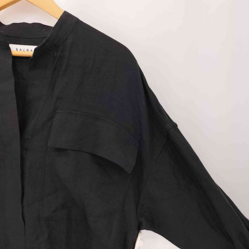 サクラ SACRA PREMIUM BELGIUM LINEN OP プレミアム ベルギー リネン ワンピース レディース JPN:38
