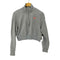 ナイキ NIKE ウィメンズ 1/2ジップ クロップド スウェットシャツ レディース import:M