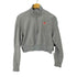 ナイキ NIKE ウィメンズ 1/2ジップ クロップド スウェットシャツ レディース import:M