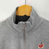 ナイキ NIKE ウィメンズ 1/2ジップ クロップド スウェットシャツ レディース import:M