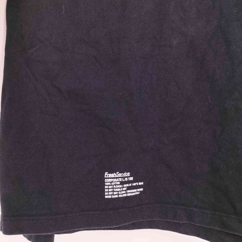フレッシュサービス Fresh Service CORPORATE L/S TEE メンズ JPN:L