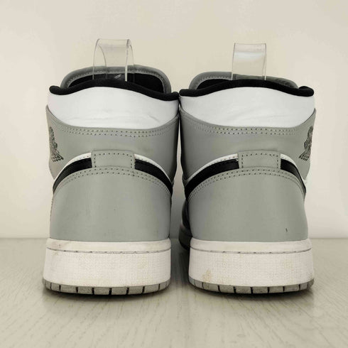 ジョーダンブランド JORDAN BRAND Nike Air Jordan 1 Mid Light Smoke Grey/White/Black メンズ JPN:27.5