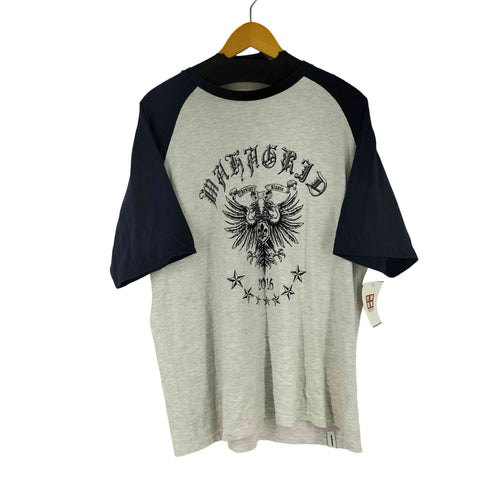 マハグリッド mahagrid ラグランTシャツ メンズ L