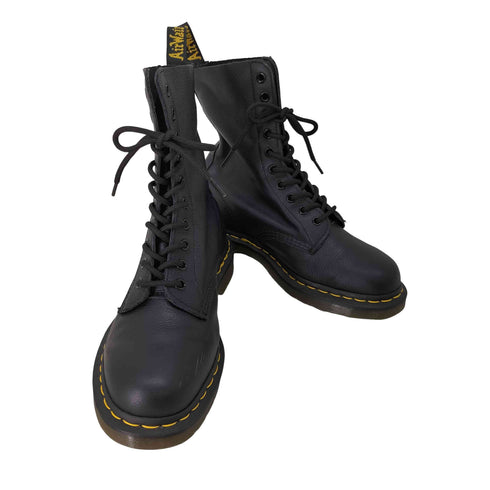 ドクターマーチン Dr.Martens グレインナッパレザー 10ホール ブーツ レディース UK6/EU39