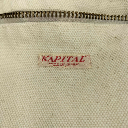 キャピタル KAPITAL KOUNTRY BY BLUE HANDRED ネオキャンバス トートバッグ メンズ