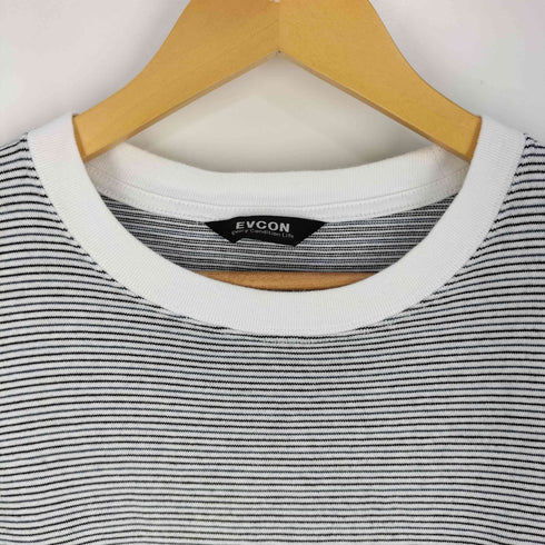 エビコンエブリコンディションライフ EVCON Every Condition Life 24SS fridge10th BORDER WIDE S/S T-SHIRT メンズ JPN:2