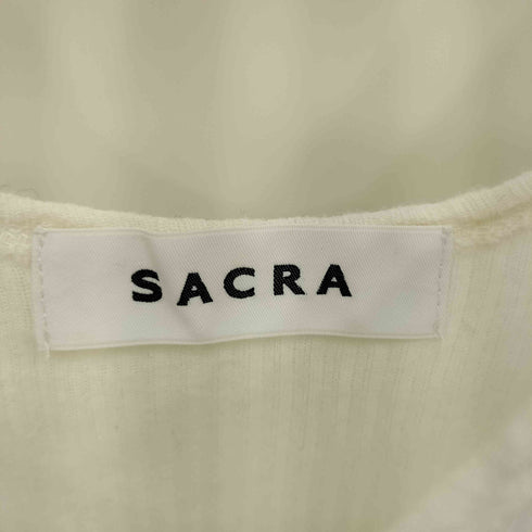 サクラ SACRA リブ ノースリーブ シャツ タンクトップ レディース JPN:38