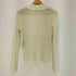 ザラ ZARA ファインリブニットカーディガン レディース import:M