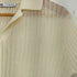 ザラ ZARA ファインリブニットカーディガン レディース import:M