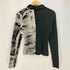 ザラ ZARA フェイドエフェクト ボタントップス レディース import:M