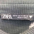 ザラ ZARA フェイドエフェクト ボタントップス レディース import:M