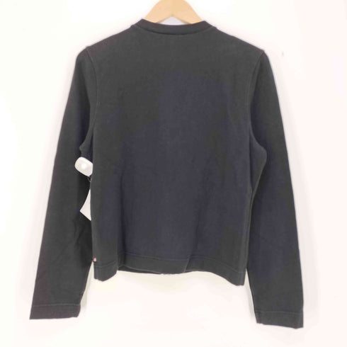 ポロジーンズカンパニーラルフローレン POLO JEANS COMPANY RALPH LAUREN フロントポケット ジップアップスウェット 短丈 レディース import:L